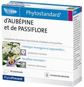 Pileje PHYTOSTANDARD ESPINHEIRO BRANCO E PASSIFLORA 30 Tabs