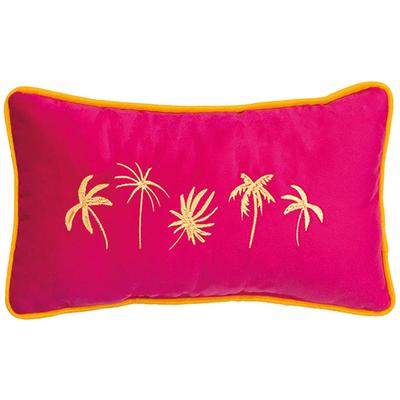 Dekokissen PAD "PETITE", pink, B:18cm L:32cm, Polyester, Dekokissen_Sitzkissen_Kissenhüllen, Limited Edition mit saisonal wechselnden Designs