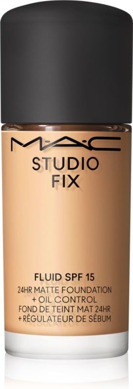 MAC Cosmetics Mini Studio Fix Fluid SPF 15 24HR Matte Foundation + Oil Control mattifying foundation SPF 15 shade NC25 15 ml