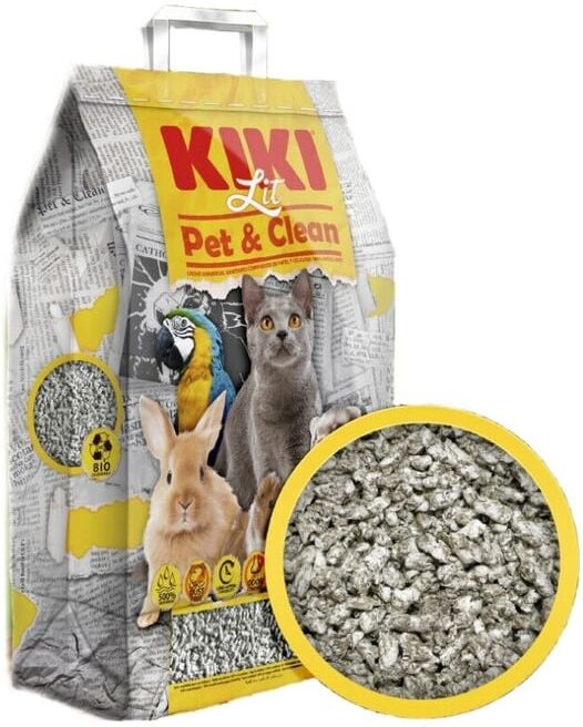 Kiki Leito Pet & Clean de Papel 10 L
