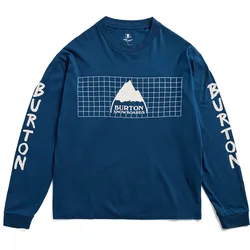BURTON 50/50 80'S SQUARED Longsleeve 2027 selvedge blue - M