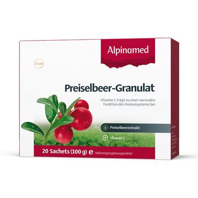 Alpinamed® Preiselbeer-Granulat + Vitamin C 20 St Beutel