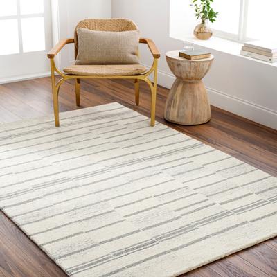 Livabliss Sierra Hand Tufted Geometric Wool Rug