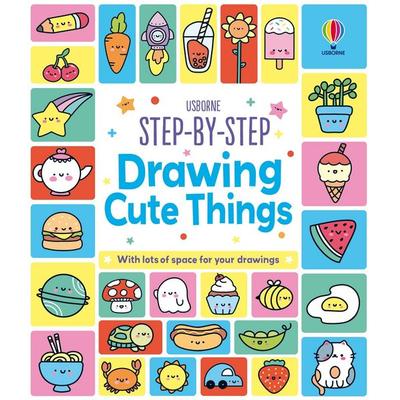 Step-by-Step Drawing Cute Things, Taschenbuch von Kate Nolan, Usborne, 978-1-83604-464-2