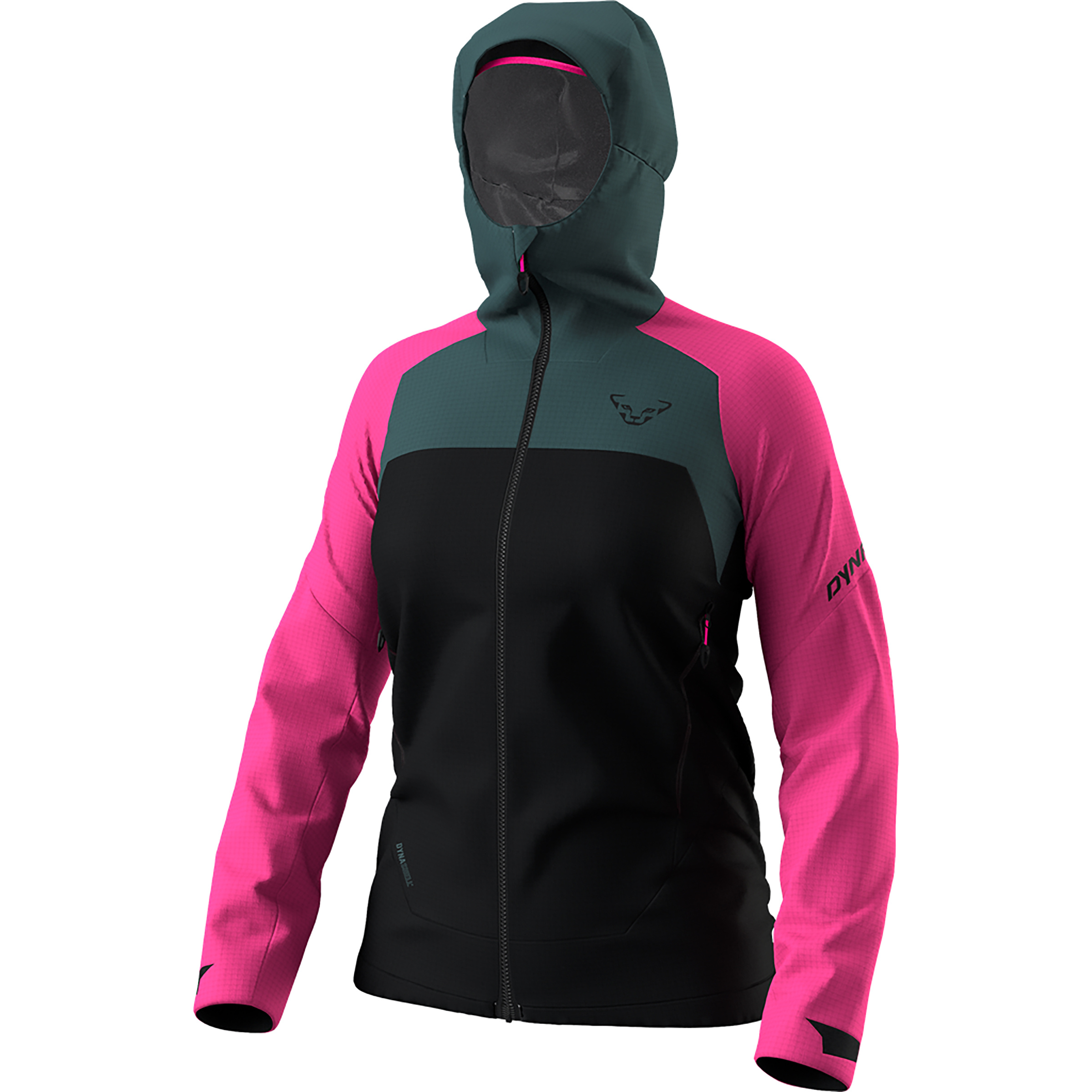Dynafit Radical 3L Damen Regenjacke pink Größe M Trekking Winddicht Wasserabweisend