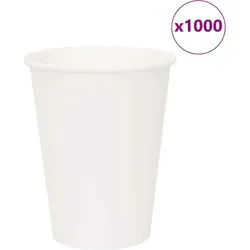 vidaXL, Einweggeschirr, Pappbecher (1000 x)