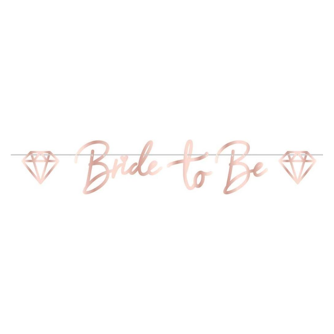 Amscan Girlande "Bride to Be" - Hen Party (1 Stk.) (9909895)