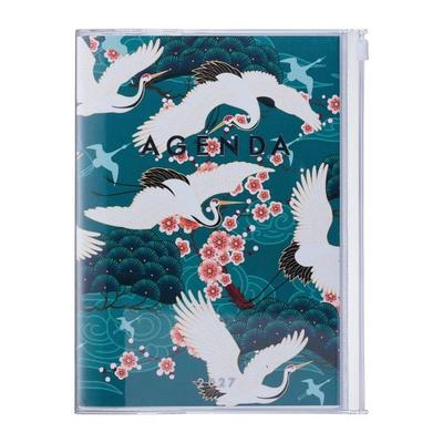 MARK'S 2026/27 Diary A5 Japan / Birds // Green