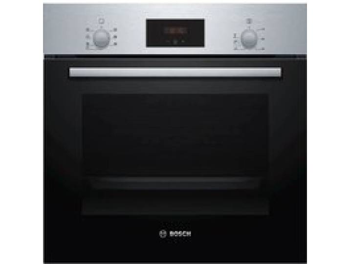 BOSCH HBF133BR0 - Four électrique encastrable - Air pulsé 3D+ - 66L - Nettoyage Ecoclean - A - Inox