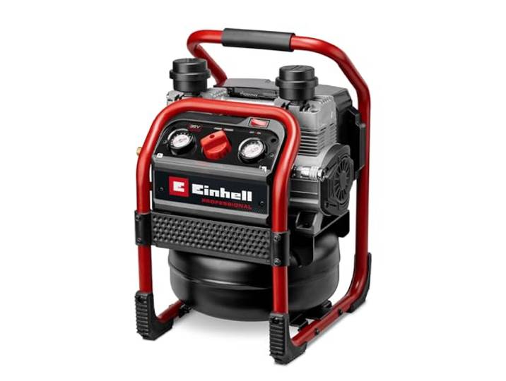 Einhell Professional Akku-Kompressor SILENZZO 36/210