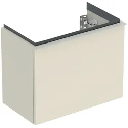 Geberit iCon Handwaschbecken-Unterschrank 502302JL1 52x41,5x30,7cm, 1 Schublade, sand hochglänzend, Griff sand matt