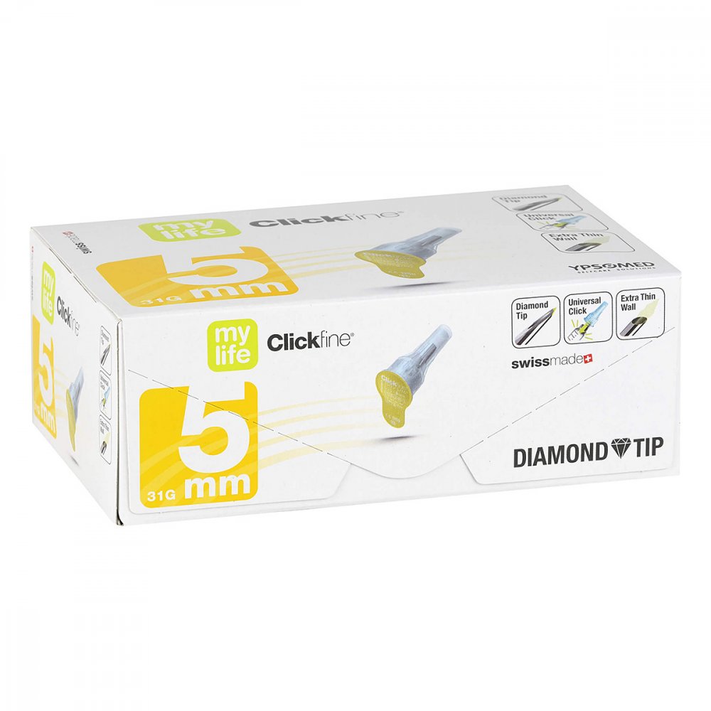 + Prisoma GmbH Mylife Clickfine Pen-nadeln 5 mm 13878744