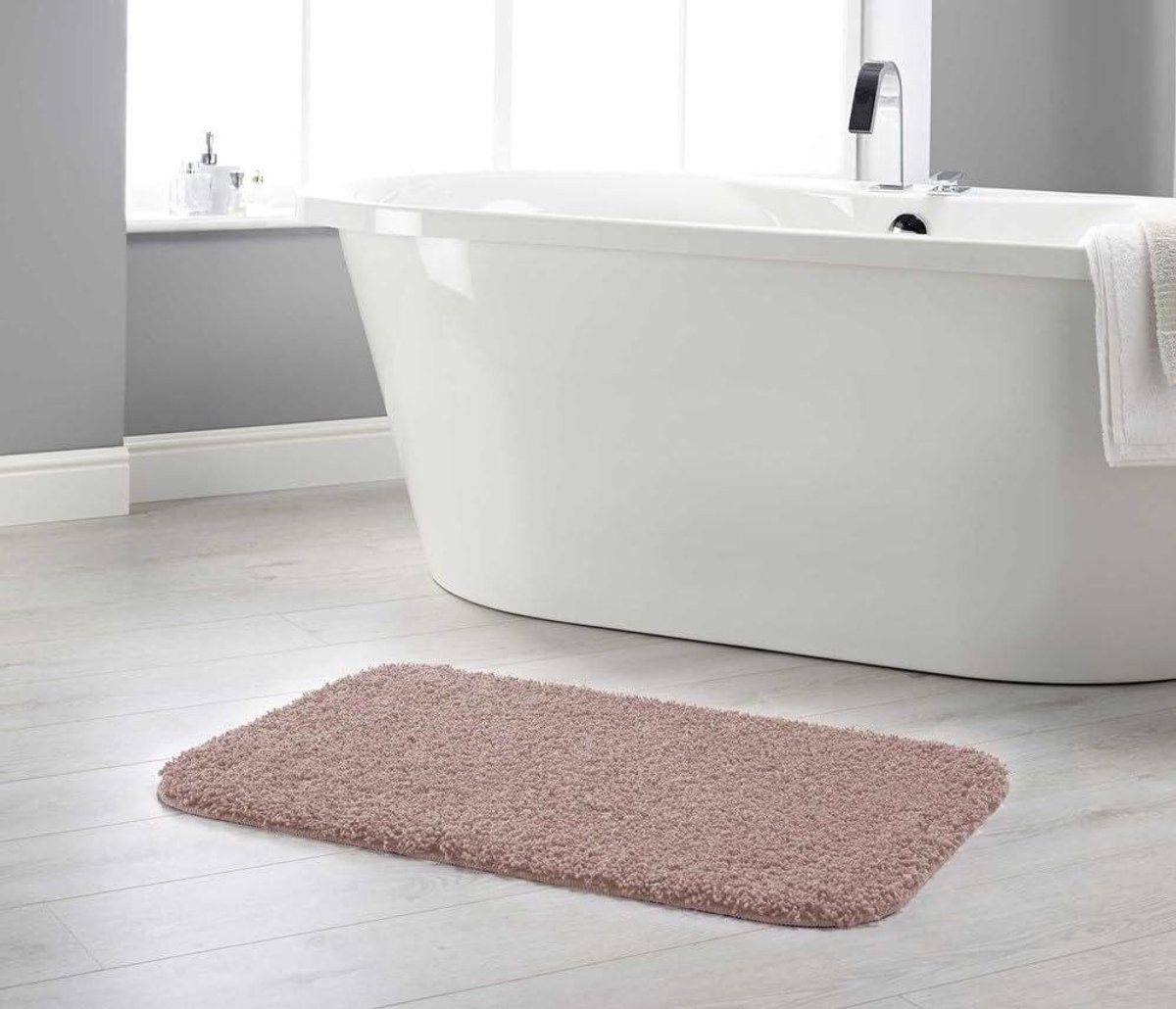 Ultra zachte badmat voor badkamer decoratie - Nude Roze - 50 x 80 cm