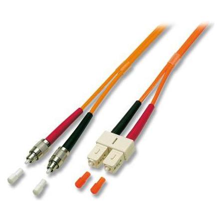Wirewin High Quality Duplex LWL Patchkabel, MM OM2, FC (10 m) (LDP-50 FC-SC 10.0)
