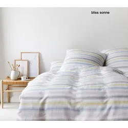 Elegante Bettwäsche Bliss - 135x200 cm + 80x80 cm	bliss sonne