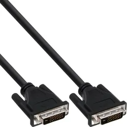 INLINE DVI-D Kabel, digital 24+1 St/St, Dual Link, 2m