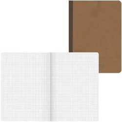BRUNNEN Notizbuch DIN A5 kariert, 192 Seiten