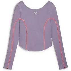 PUMA Damen Shirt CLOUDSPUN LS - SHIRT, Größe S in Lila Lila