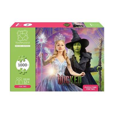 TEAMPUZZLE – WICKED: For Good – 1000 Teile – Erwachsenenpuzzle für zwei Personen