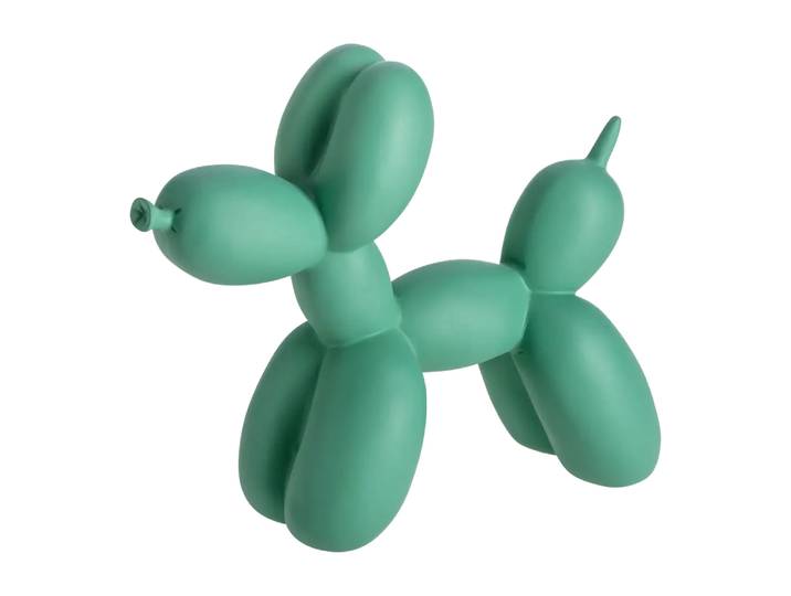 Balloon-Dog Balloon, Byyu, türkis, Kunststoff