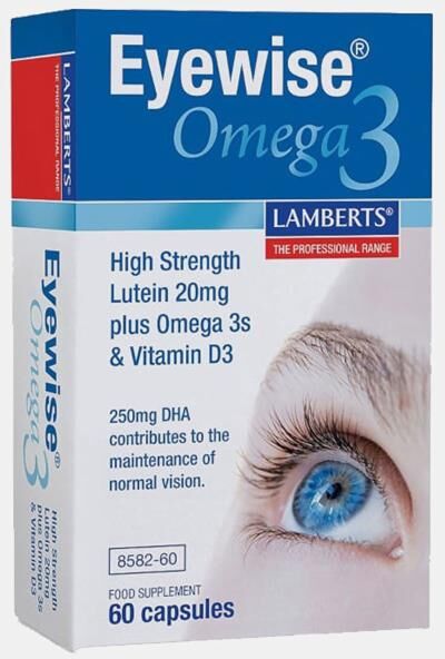LAMBERTS EYEWISE COM OMEGA 3 60 CAPSULAS