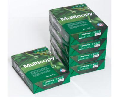 Kopierpapier Multicopy, DIN A4, 100 g/m², hochweiß, 2500 Blatt