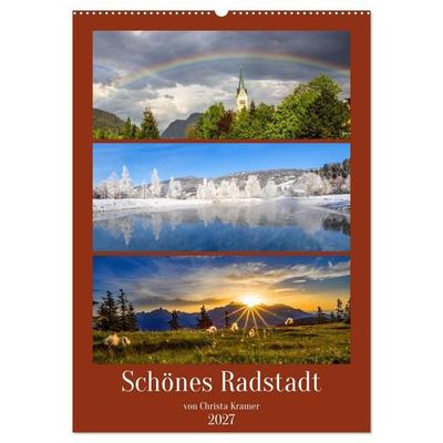 Schönes Radstadt (Wandkalender 2027 DIN A2 hoch), CALVENDO Monatskalender