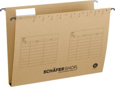 Schäfer Shop Select Hängesammler, Öffnung seitlich, für Formate bis DIN A4, 30 mm Breit