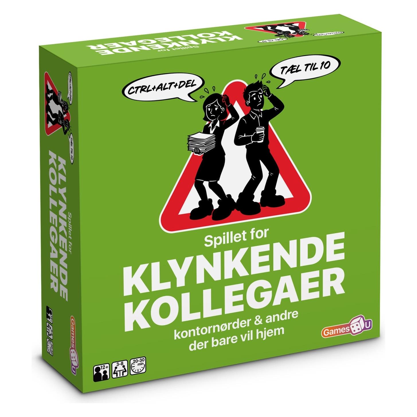 Games4U Spillet for klynkende kollegaer kontornrder & andre der bare vil hjem (2 - 6 Spieler) (1400177)