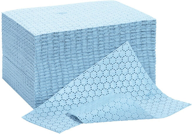 Chiffons absorbants huile, renforcés bleus 40x50 cm ; emtez (BP211-H)