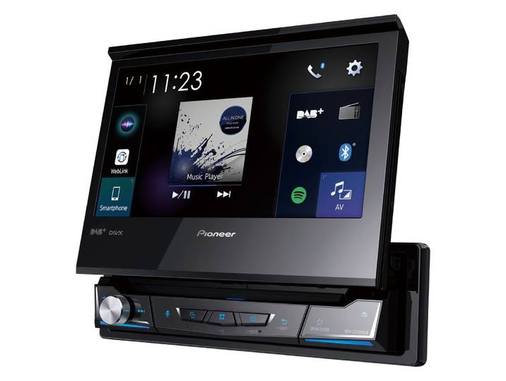 Pioneer AVH-Z7200DABAN-PH autoradio multimedia met klapscherm