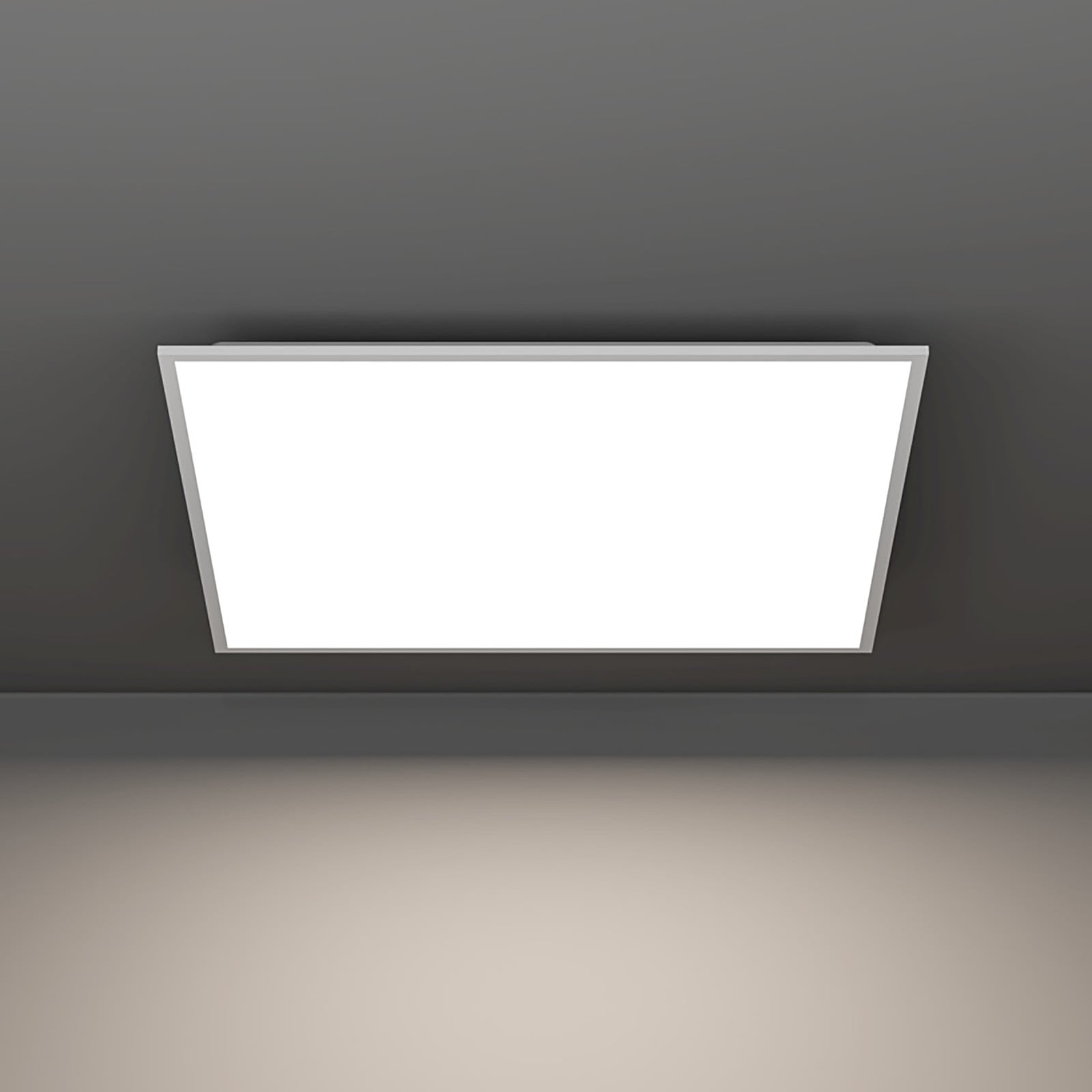 Eglo Moradillo vierkante LED-plafondlamp wit met CCT-functie
