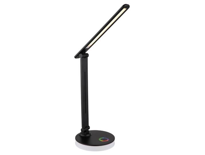 Globo Led-Schreibtischleuchte, Opal, Kunststoff, 15x50x28 cm, CE, Touch-Schalter (on/off), Farben fixierbar, Lampen & Leuchten, Innenbeleuchtung, Tischlampen, Schreibtischlampen