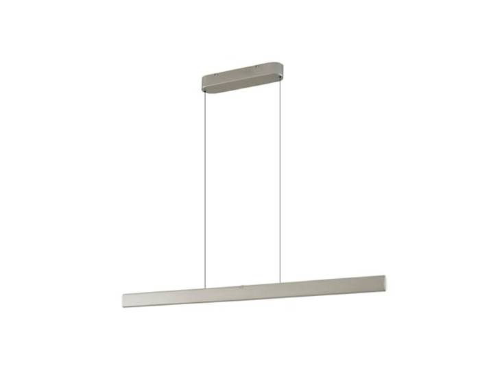 Lucande LED Suspension Arvon à intensité variable (Moderne) en Gris Métal e. a. pour Salon & Salle manger (1 lampe\,à)\, lampe plafonnier suspension