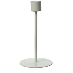MARELIDA Stabkerzenhalter Kerzenständer Tafelkerzenhalter H: 14cm weiß
