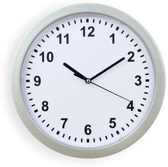 Uplift Picks Hidden Wall Clock Safe Box With Secret Storage Compartment silver