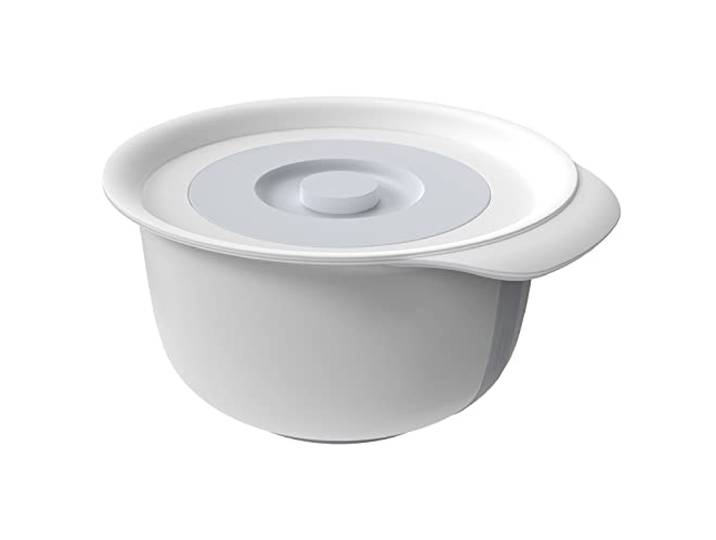 Rotho 1043302590 Fresh set van 2 kommen 1,2 l + 4 l met deksel, kunststof