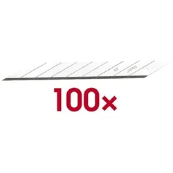 NT Cutter Cuttermesser-Klingen BL-1800 9,0 mm 100 Stück, 0.9 cm