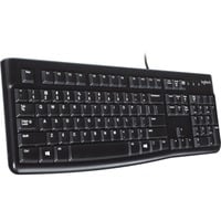 Keyboard K120 for Business, Tastatur schwarz, US-Layout, Plunger