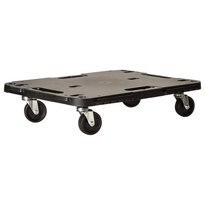ArtPlast - Rollplattform 58x38x12 cm in Farbe Schwarz - DOLLY-Kollektion