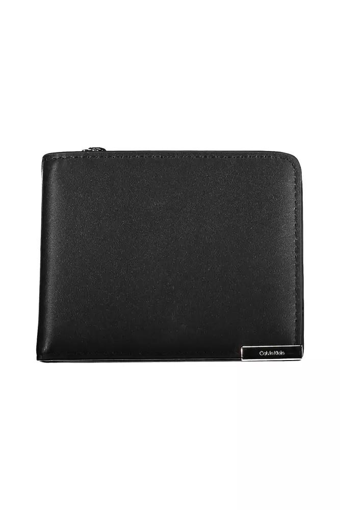 Calvin Klein Leren Portemonnee met Ritsluiting