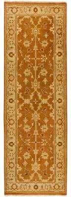 Livabliss "Hand-knotted Halmstad Brown Oriental Wool Area Rug - 2'6"" x 8' Runner/Surplus"