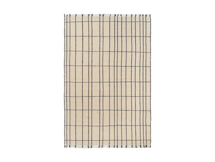 Ferm Living Späte Teppich Parchment-indigo, 200x300 cm