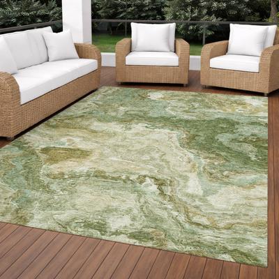 Addison Rugs Machine Washable Indoor/ Outdoor Modern Rapids Chantille Rug