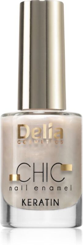 Delia Cosmetics Chic nail polish with keratin shade Opal 01 11 ml