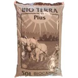 Canna, Indoor Growing Zubehör, Bio Terra Plus Erde 50L