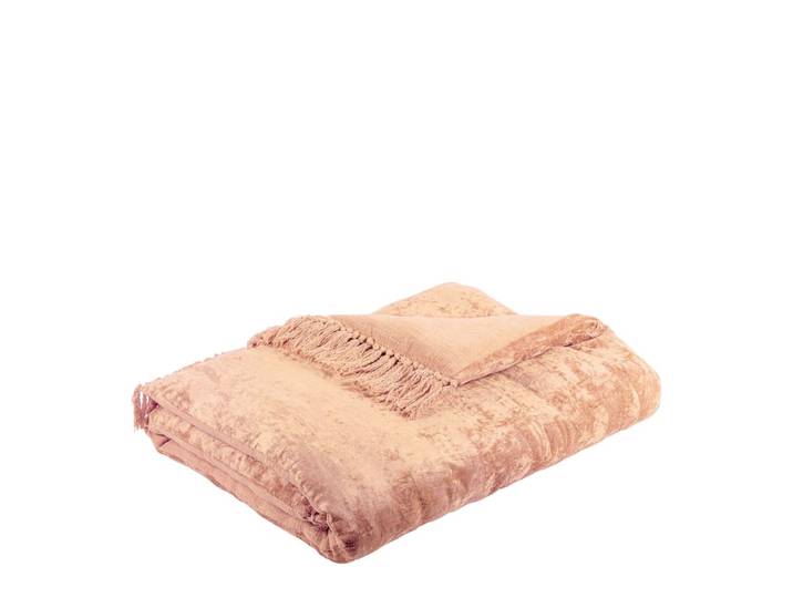 Futon en velours irisé - 180 x 80 cm - rose