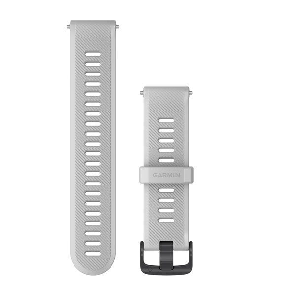 Garmin SCHNELLWECHSEL-SILIKON-ARMBAND 22 mm Weißgrau