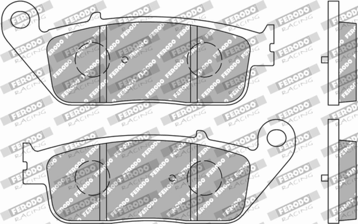 Bremsbelagsatz FERODO FDB2288EF