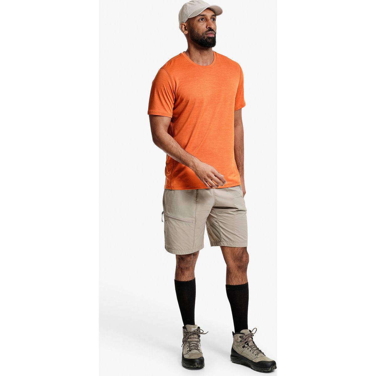 Lundhags Tived T-shirt M cayenne (91002) S 44333-26-91002-S